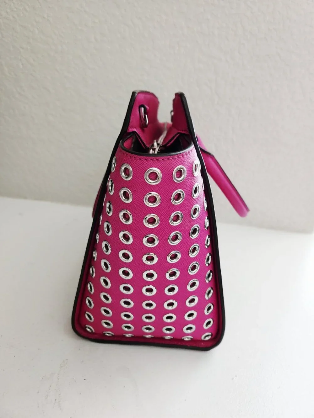 Michael Kors Pink Leather Tote Bag Purse